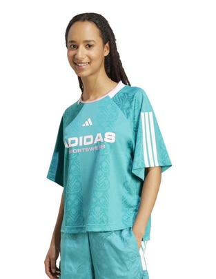 Playera manga corta House Of Tiro cuello redondo para mujer Playera manga corta House Of Tiro cuello redondo para mujer