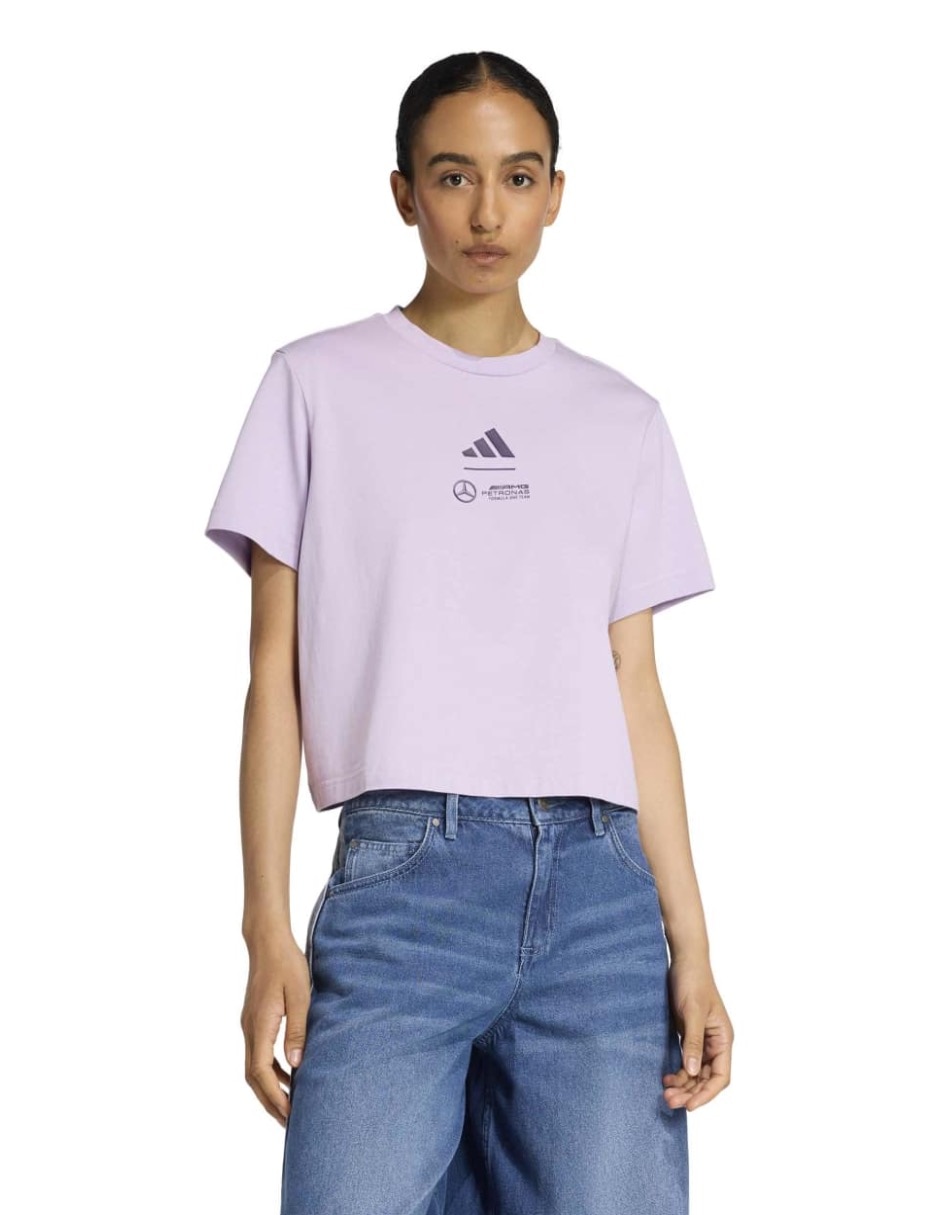 Playera Mercedes Amg - Petronas manga corta para mujer 4
