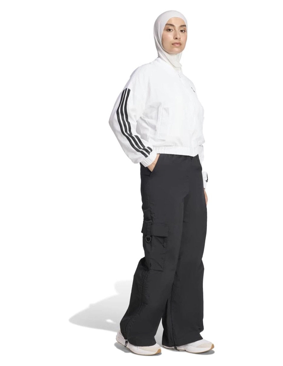 Pants regular con elástico para mujer 7