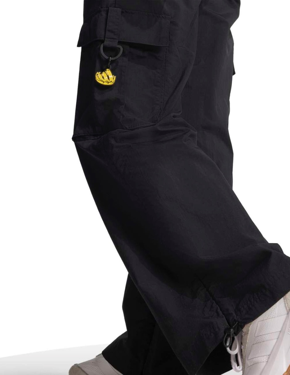 Pants regular con elástico para mujer 8