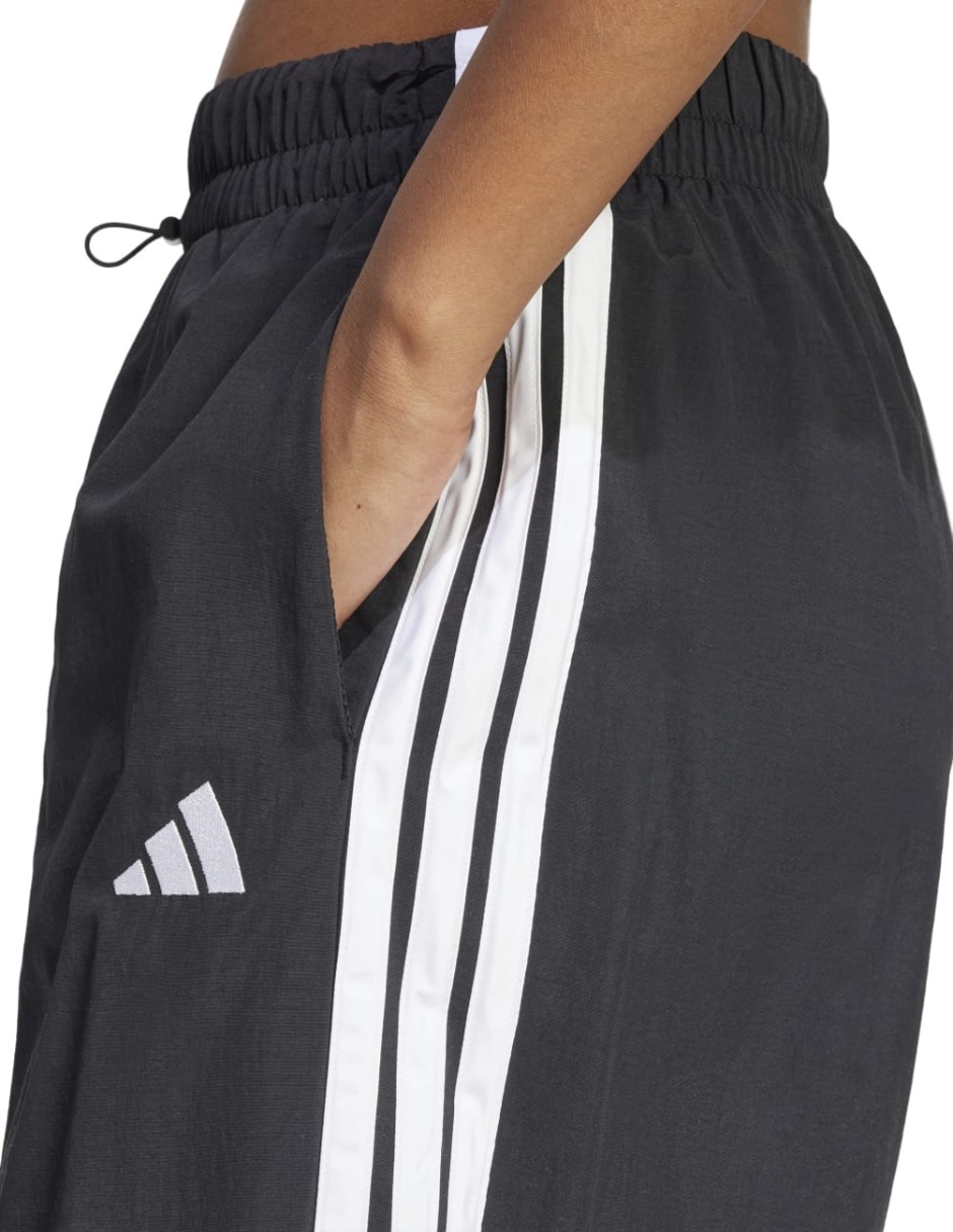 Pants regular con elástico para mujer 5
