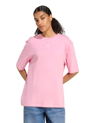 Playera manga corta Essentials cuello redondo para mujer Playera manga corta Essentials cuello redondo para mujer