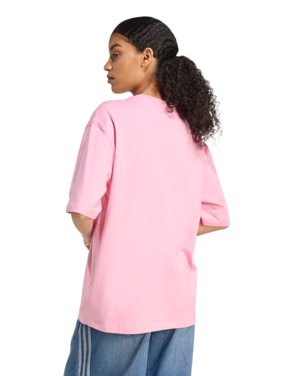 Playera manga corta Essentials cuello redondo para mujer 3
