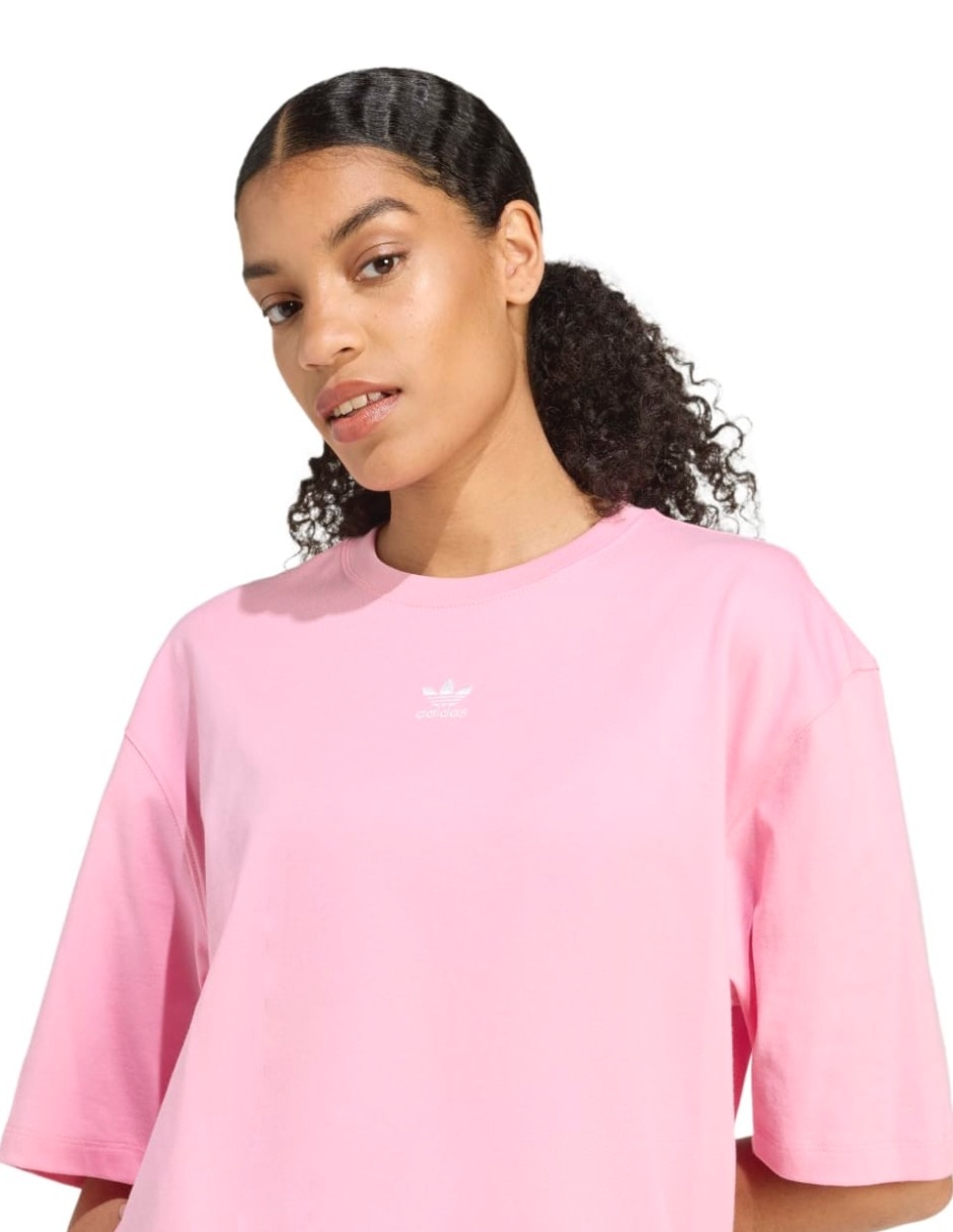 Playera manga corta Essentials cuello redondo para mujer 5