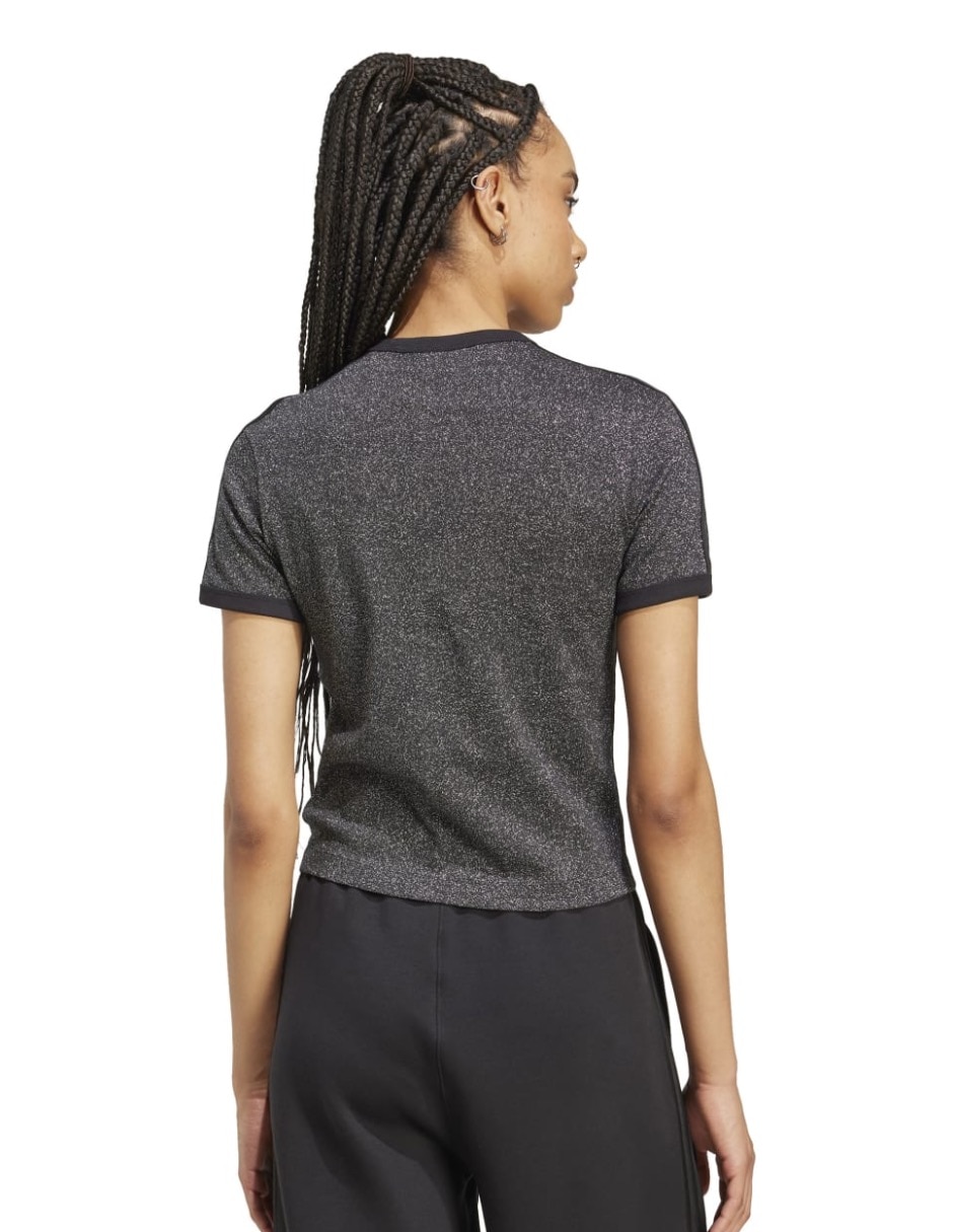 Playera manga corta Adidas Originals Adicolor cuello redondo para mujer