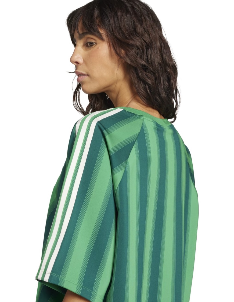 Playera manga corta cuello v para mujer 3