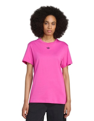 Playera manga corta Adicolor cuello redondo para mujer Playera manga corta Adicolor cuello redondo para mujer
