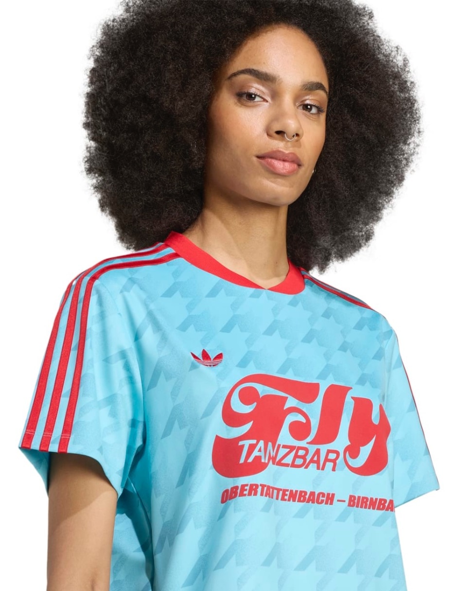 Playera manga corta Adidas Originals Originals cuello redondo para mujer