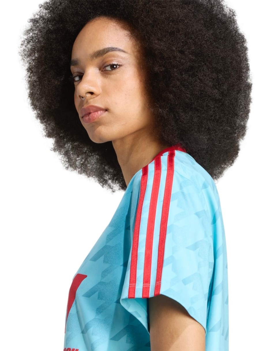 Playera manga corta Adidas Originals Originals cuello redondo para mujer
