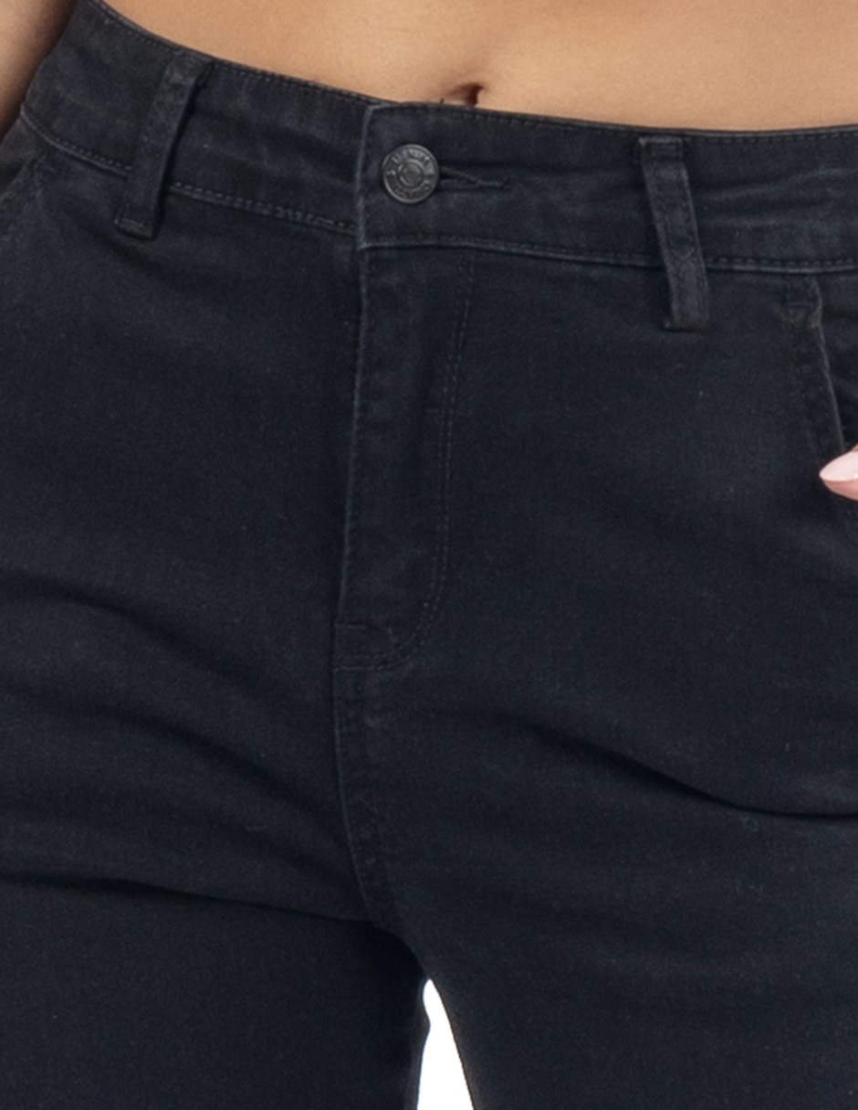 Jeans relaxed straight qd211387 para mujer 2