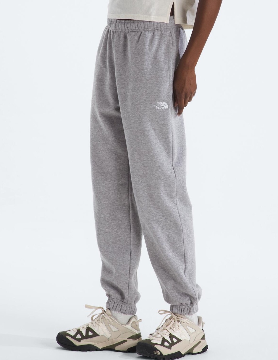 Pants regular con elástico para mujer 4