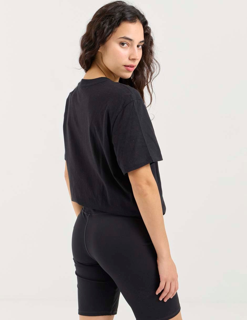 Playera manga corta cuello redondo mujer 4
