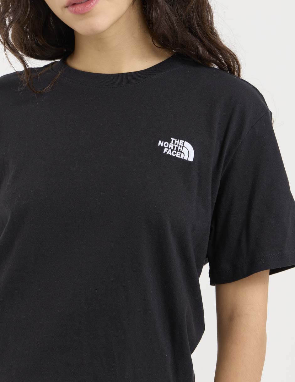 Playera manga corta cuello redondo mujer 2