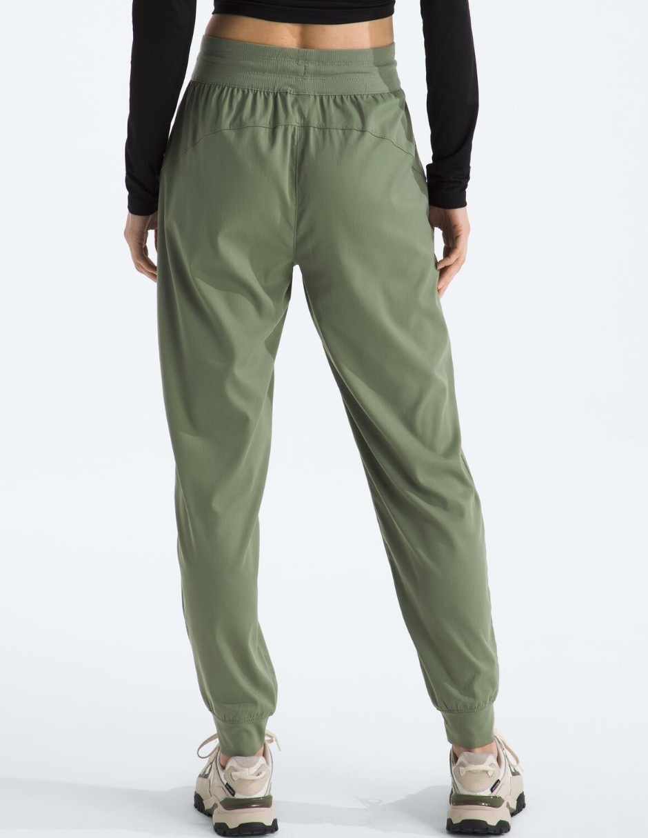 Pants straight con elástico para mujer 4
