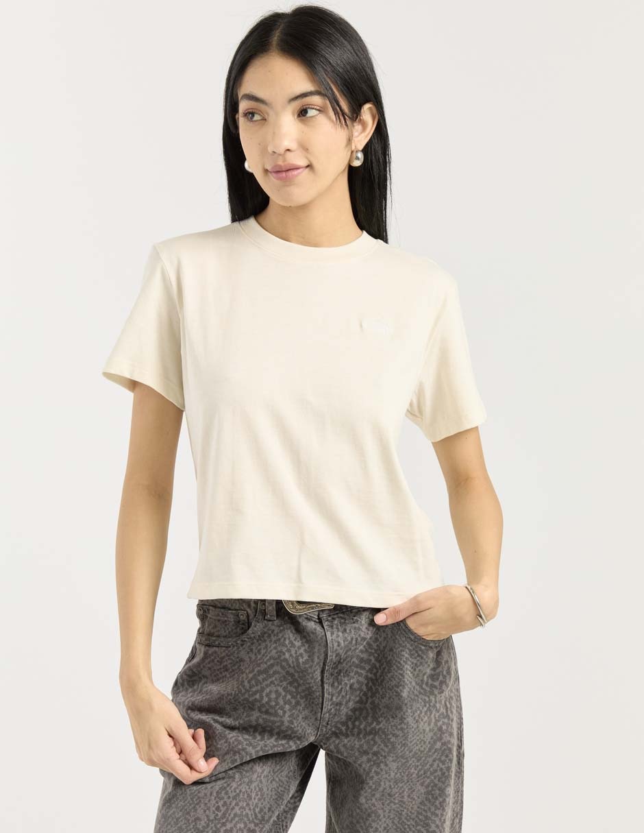Playera manga corta The North Face cuello redondo para mujer