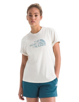 Playera manga corta cuello redondo mujer