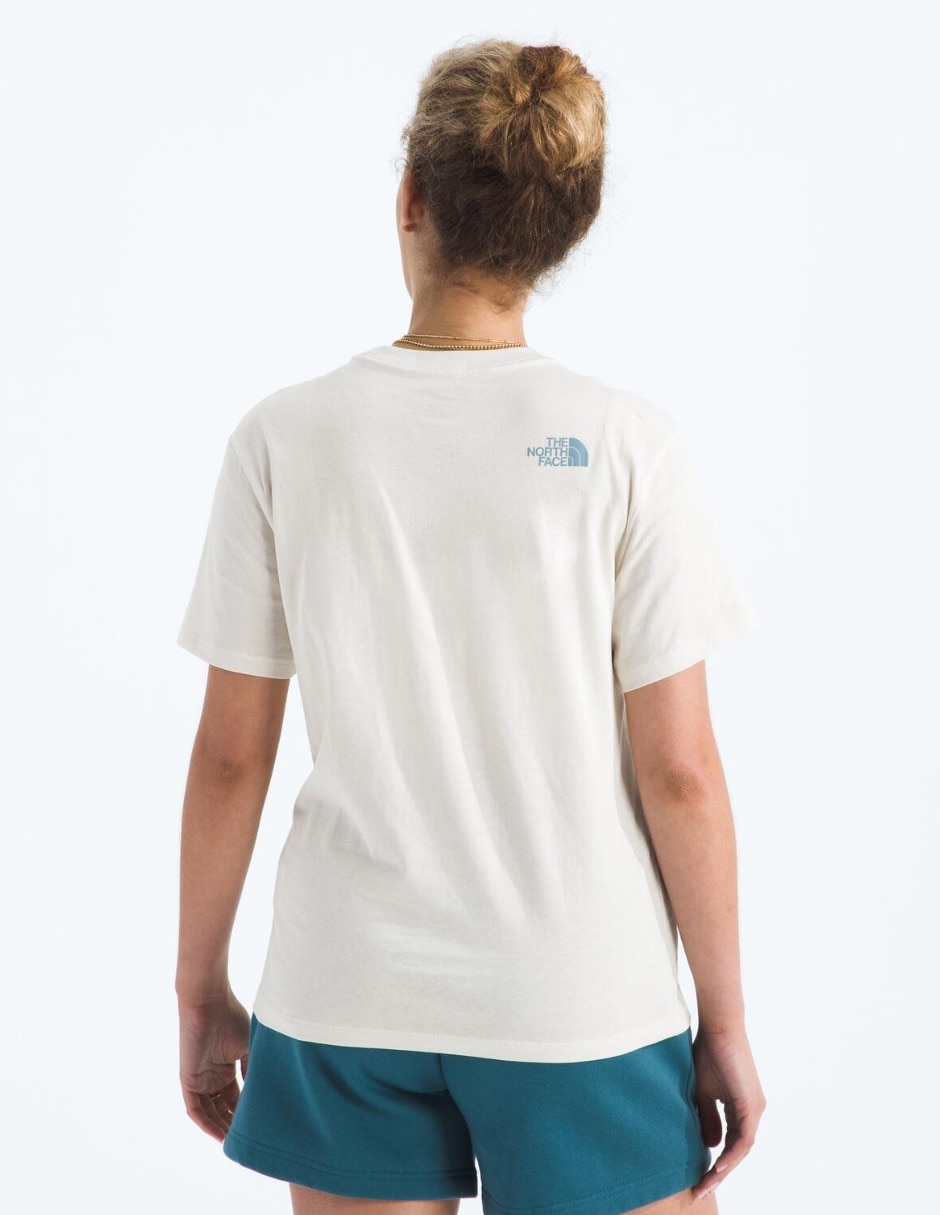 Playera manga corta cuello redondo mujer 3