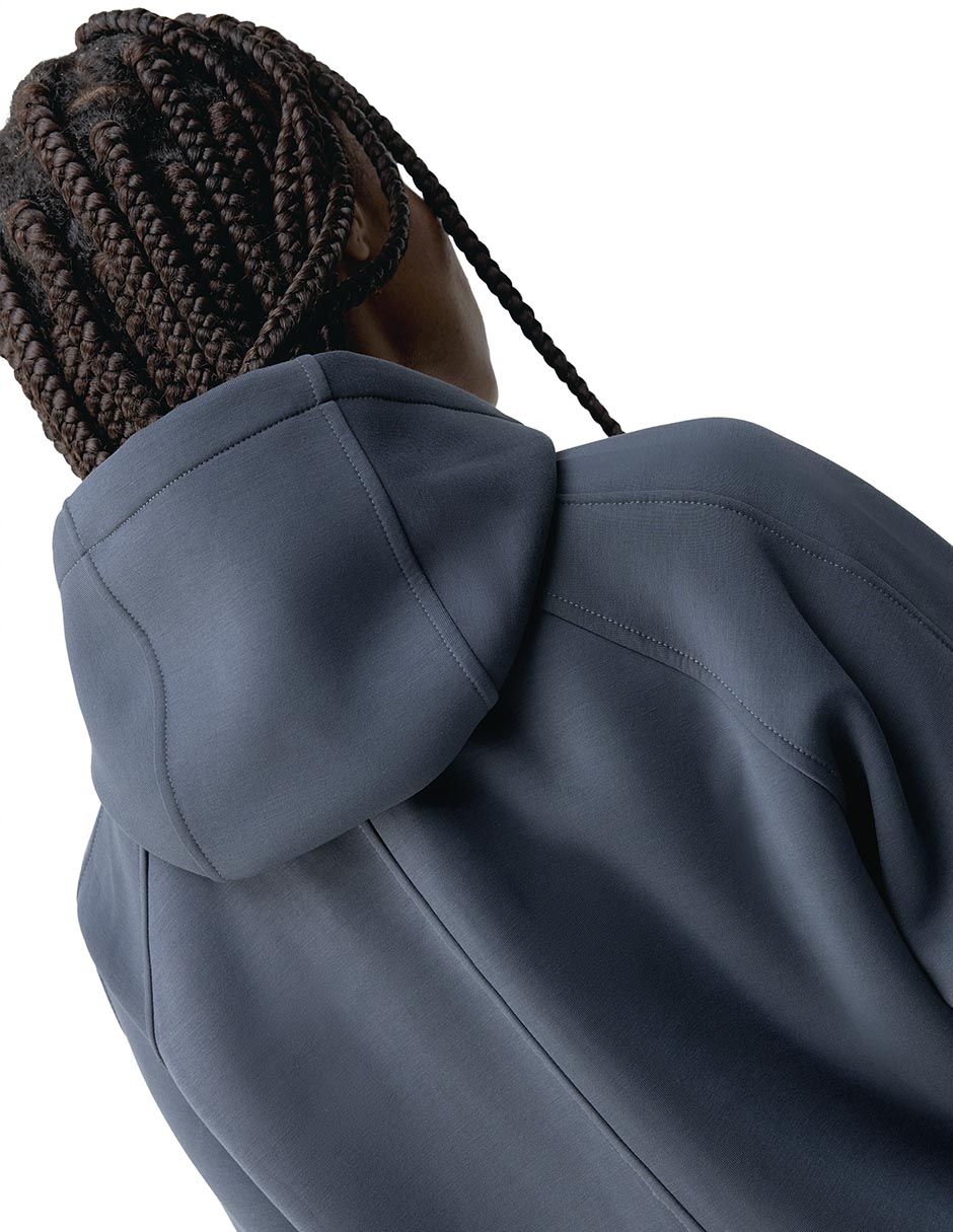 Sudadera con capucha y bolsa Born para mujer
