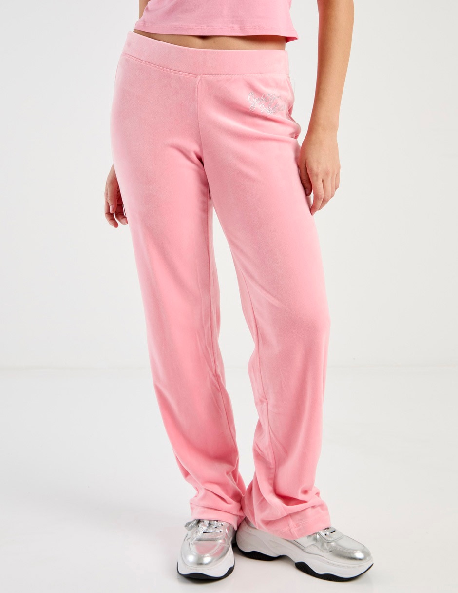 Pants regular Juicy Couture con pretina para mujer Pants regular Juicy Couture con pretina para mujer