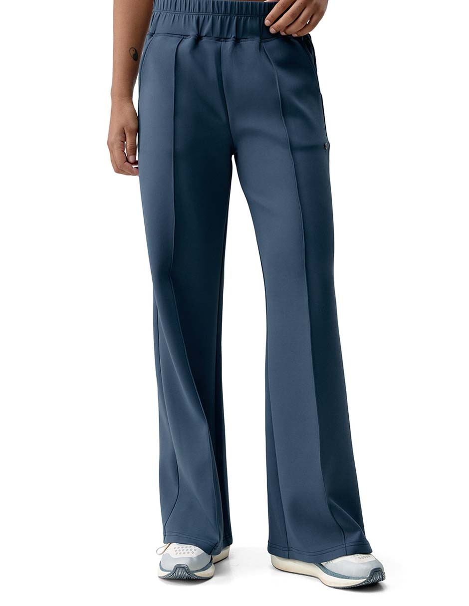 Pants straight con elástico para mujer Pants straight con elástico para mujer