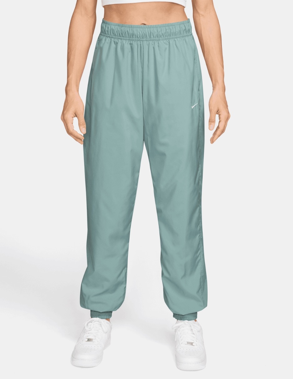 Pants regular con elástico para mujer