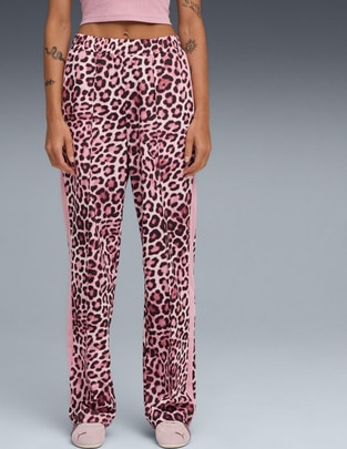 Pants regular con elástico para mujer