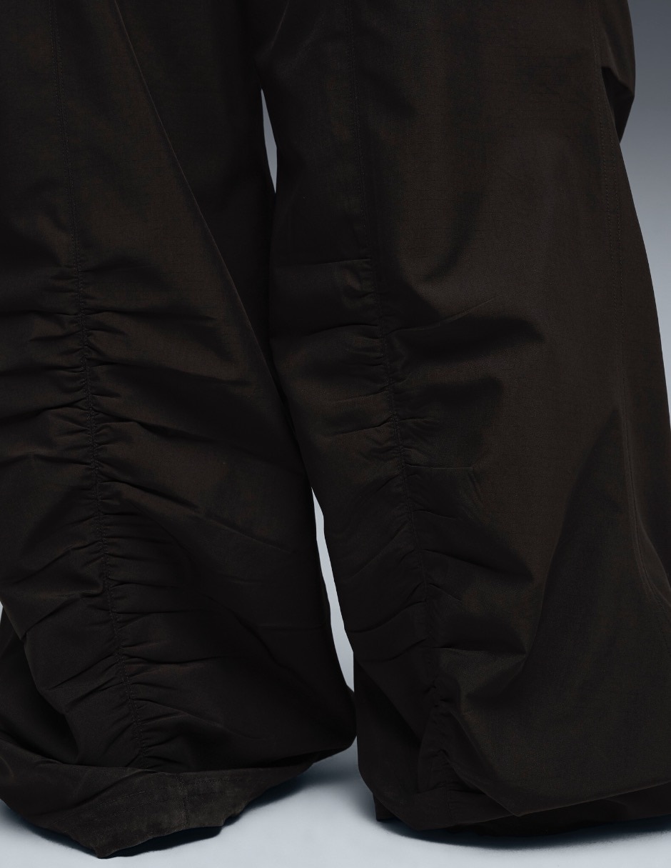 Pants regular con elástico para mujer 6