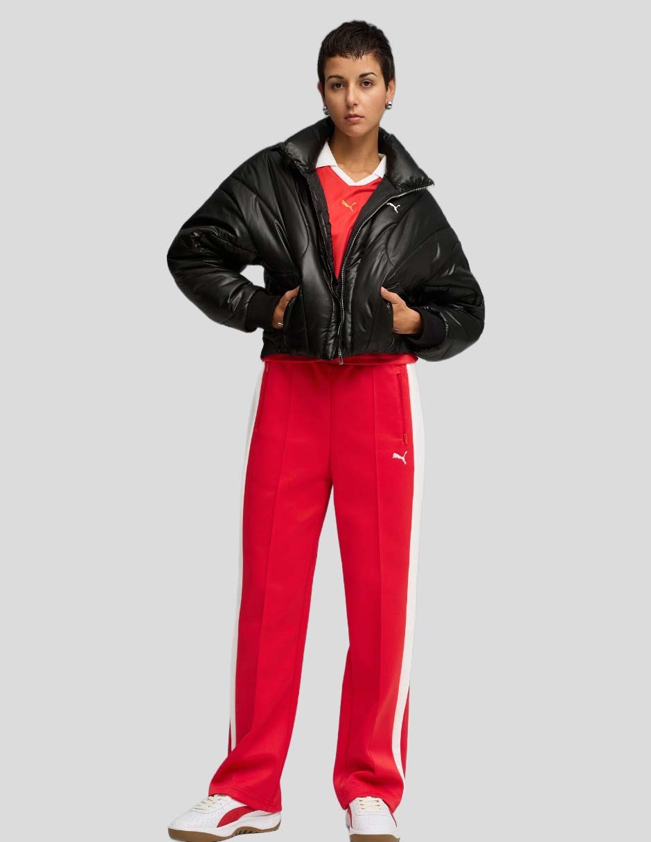 Pants straight Puma con elástico para mujer