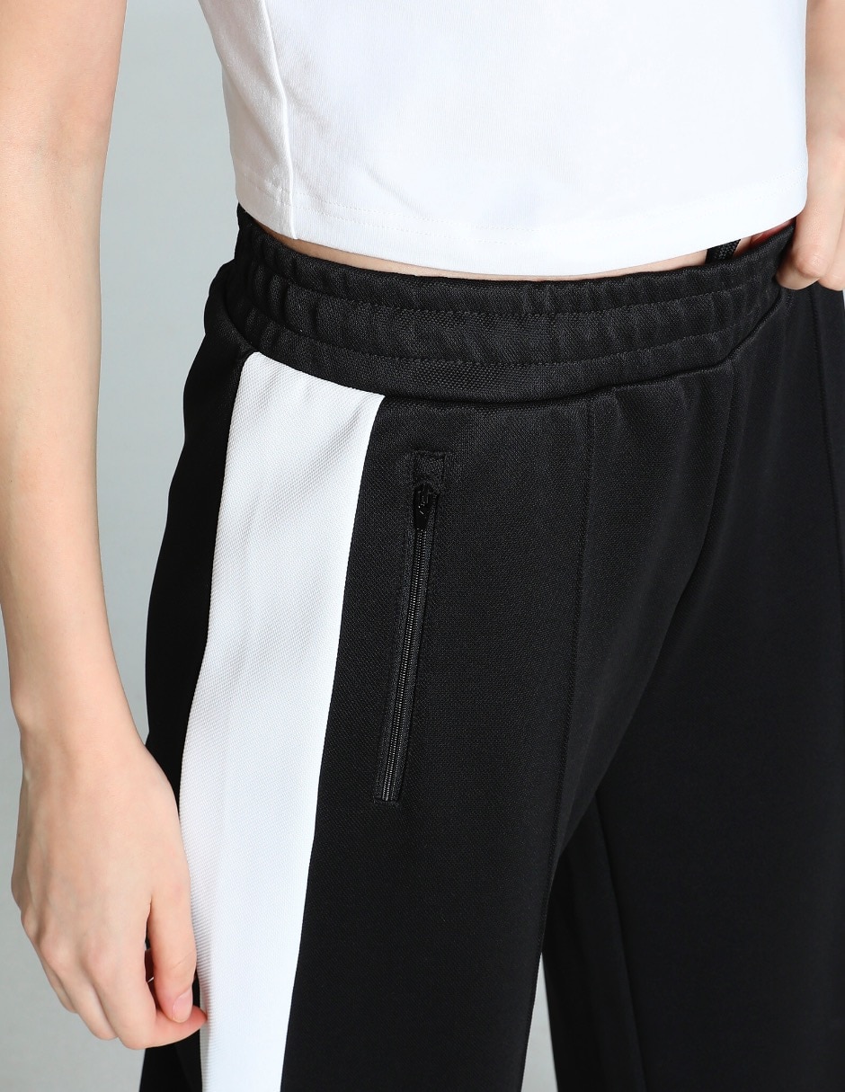 Pants regular Puma T7 con elástico para mujer