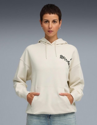 Sudadera con capucha Leo Luxe para mujer Sudadera con capucha Leo Luxe para mujer