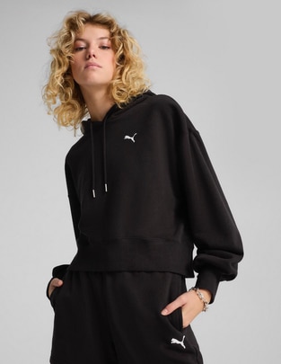 Sudadera con capucha Puma Wardrobe Ess para mujer