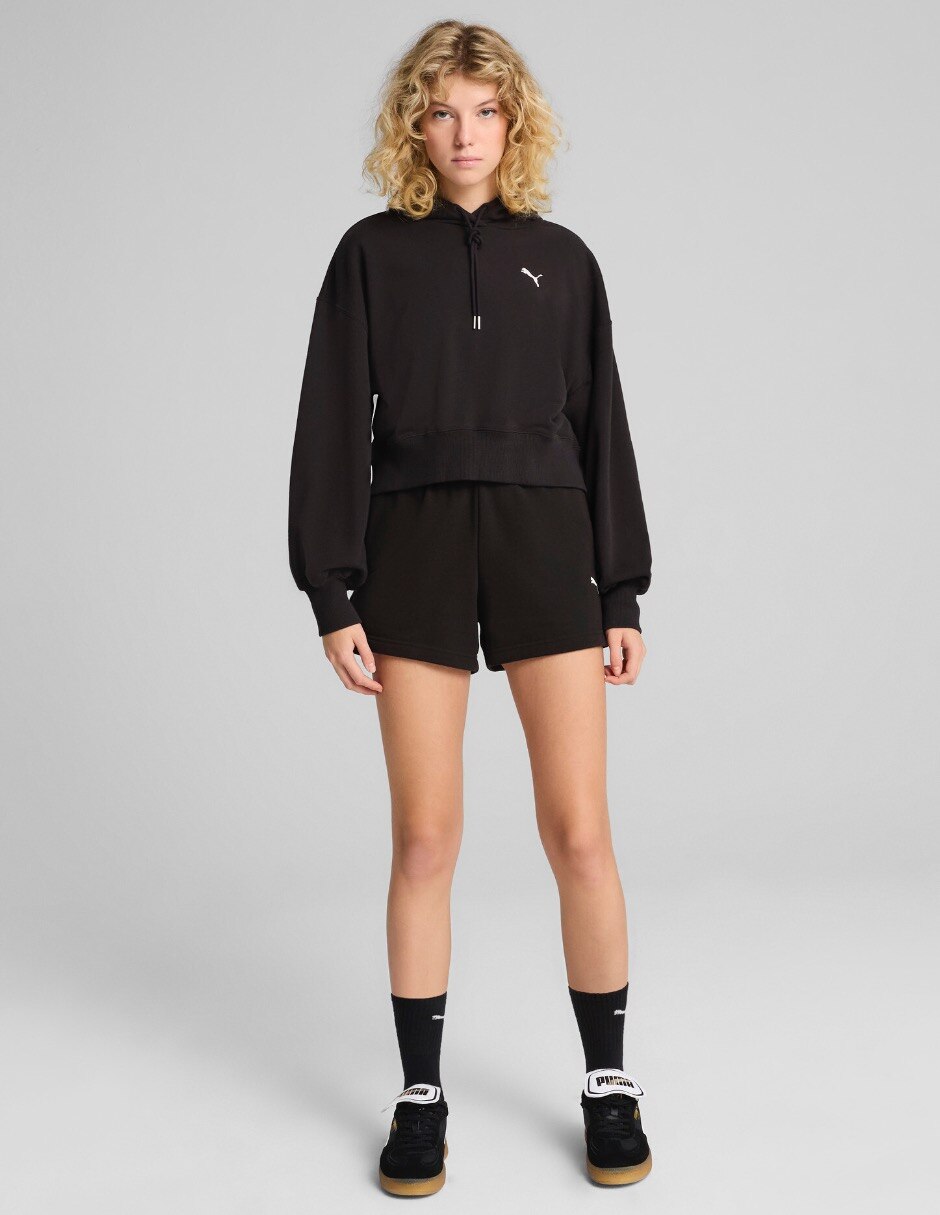 Sudadera con capucha Puma Wardrobe Ess para mujer