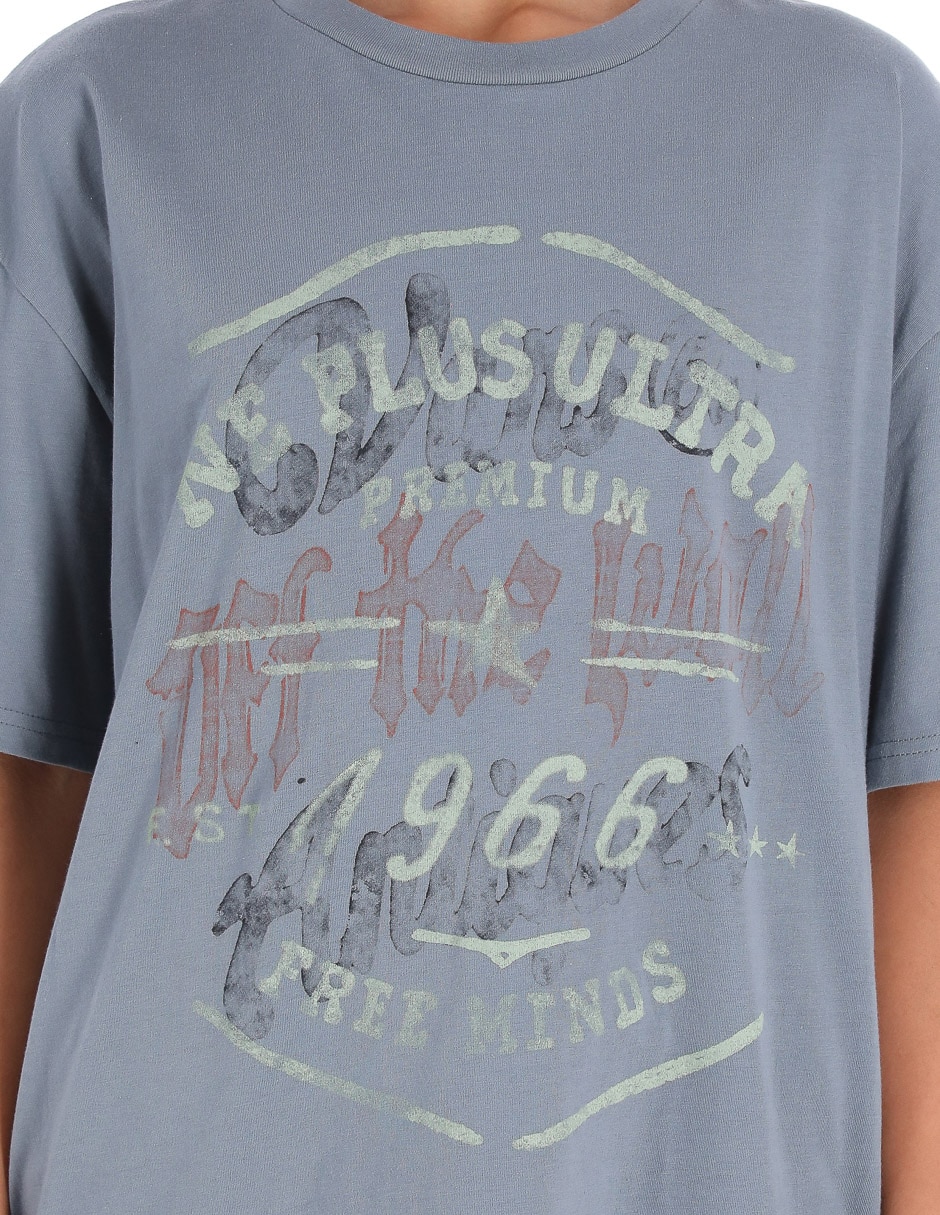 Playera manga corta Vans cuello redondo para mujer