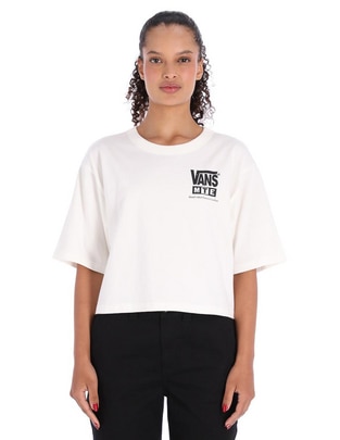 Playera manga corta cuello redondo para mujer Playera manga corta cuello redondo para mujer