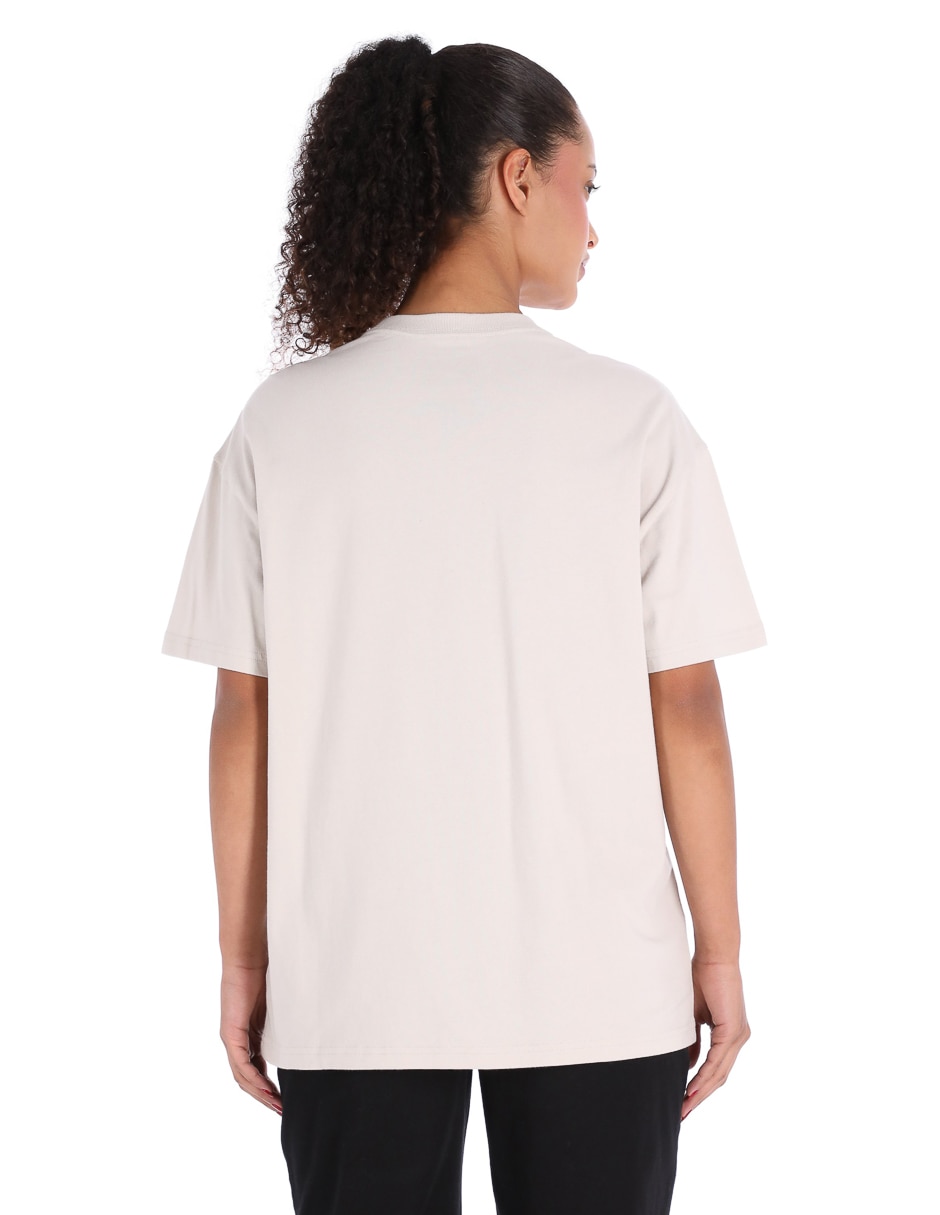 Playera manga corta Vans cuello redondo para mujer