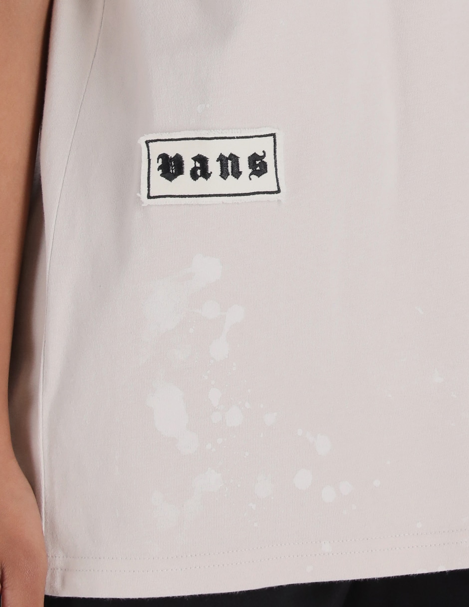 Playera manga corta Vans cuello redondo para mujer