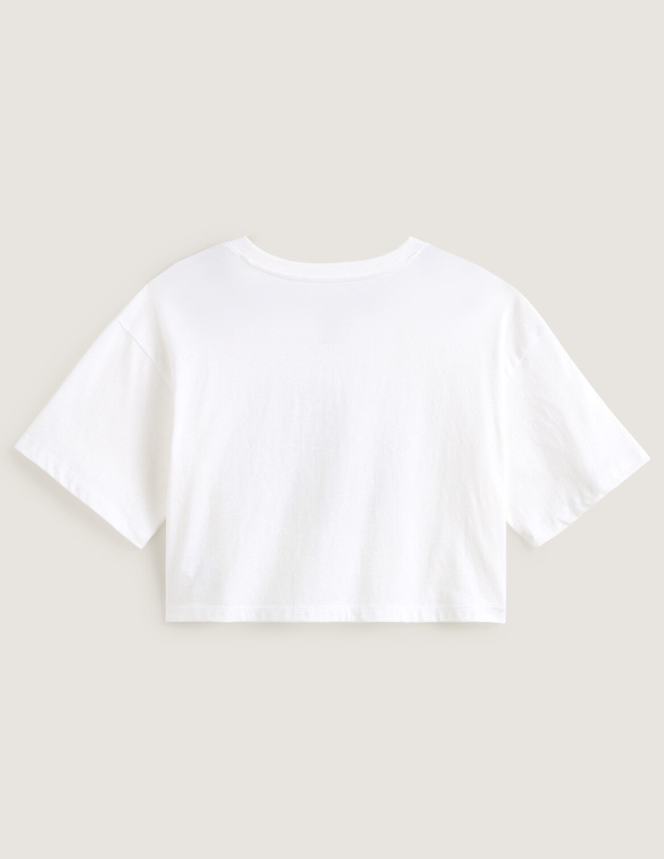 Playera manga corta Vans cuello redondo para mujer