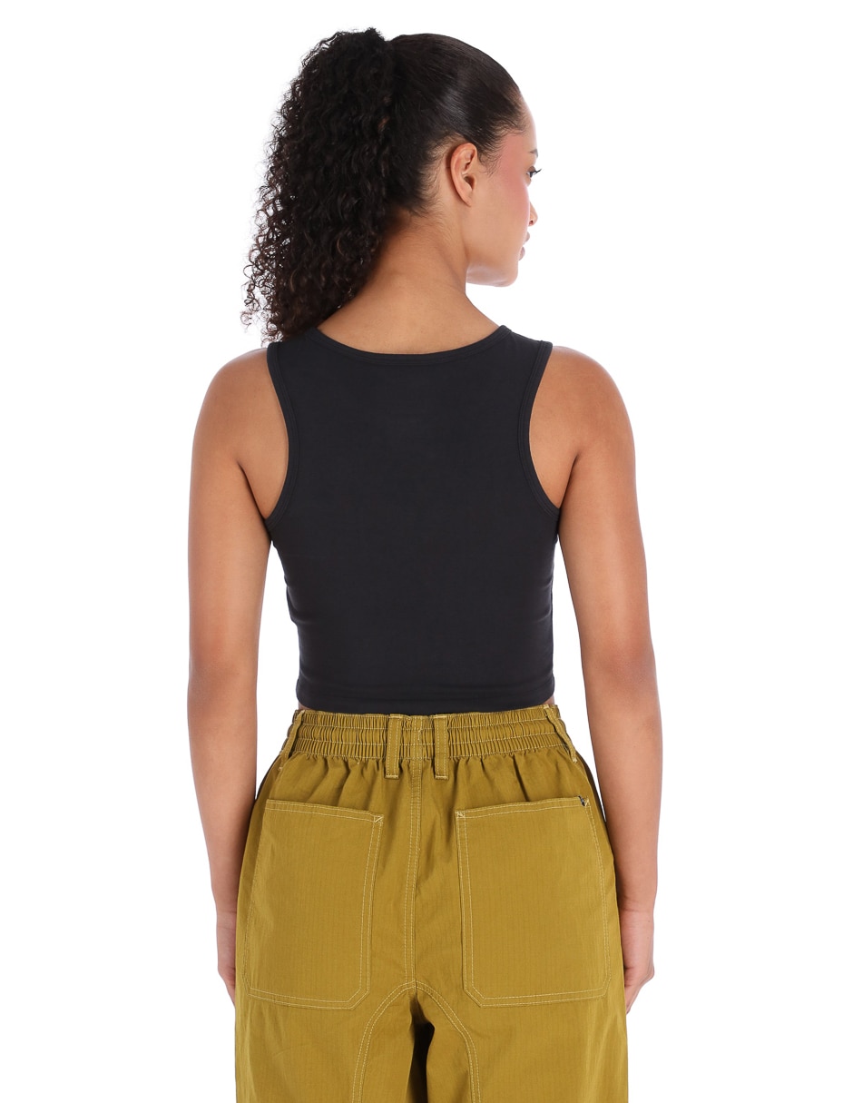 Playera Vans Upworn Fitted cuello redondo para mujer