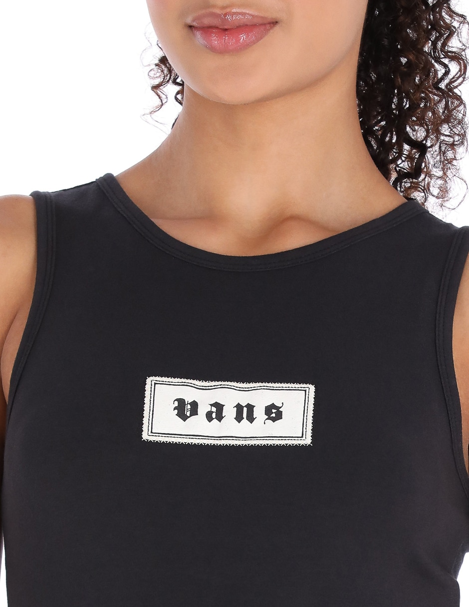 Playera Vans Upworn Fitted cuello redondo para mujer