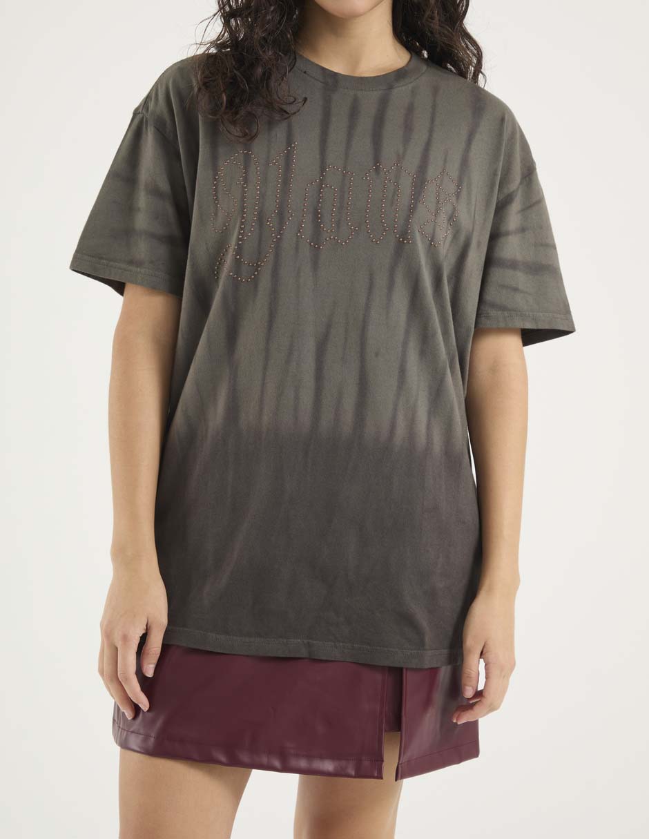 Playera manga corta Vans cuello redondo para mujer