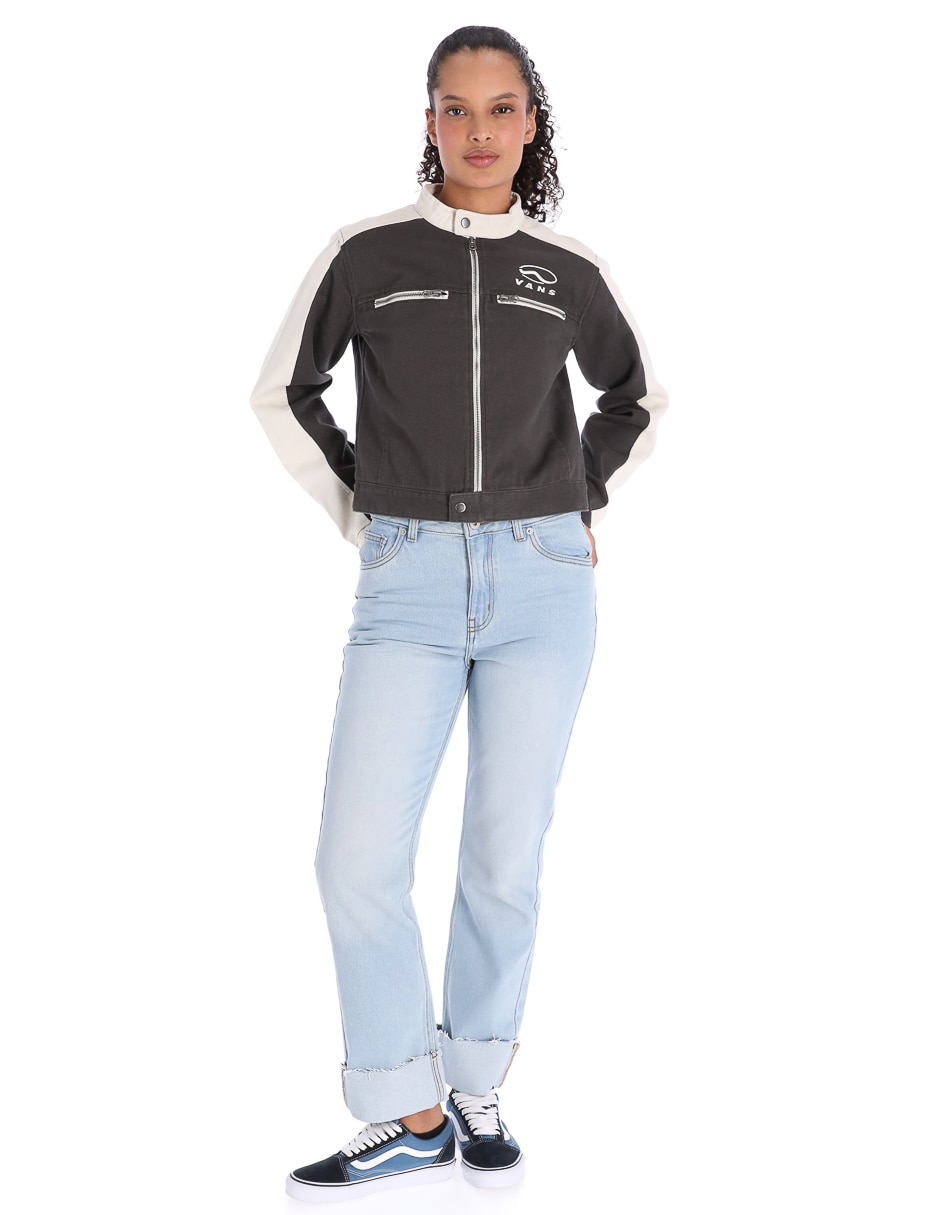 Jeans slim Vans Annabelle Leg Pant para mujer