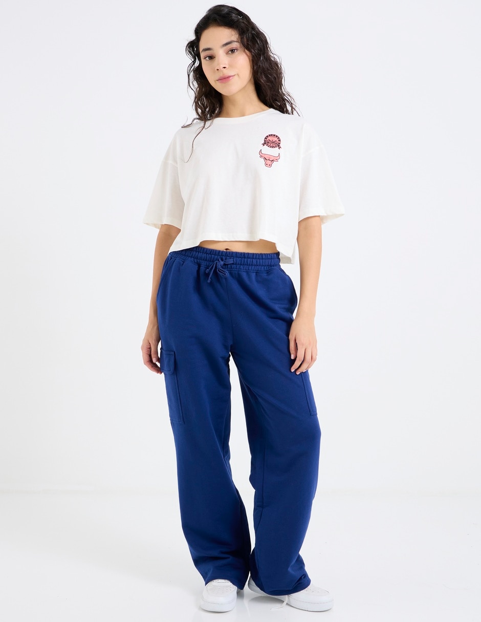 Pantalón cargo Nba regular para mujer