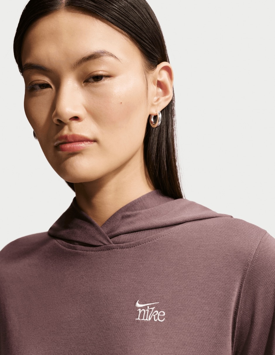 Sudadera con capucha Nike Chill Knit para mujer