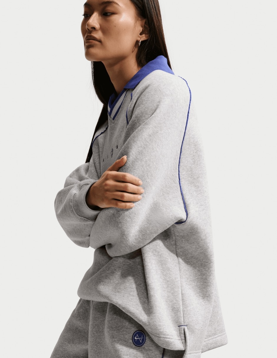 Pants Nike Phoenix Fleece con elástico para mujer