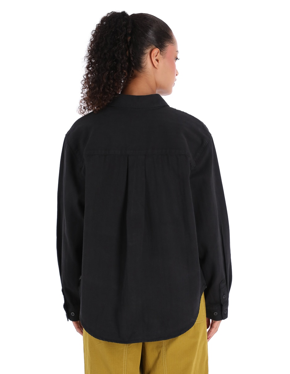 Camisa Vans manga larga para mujer