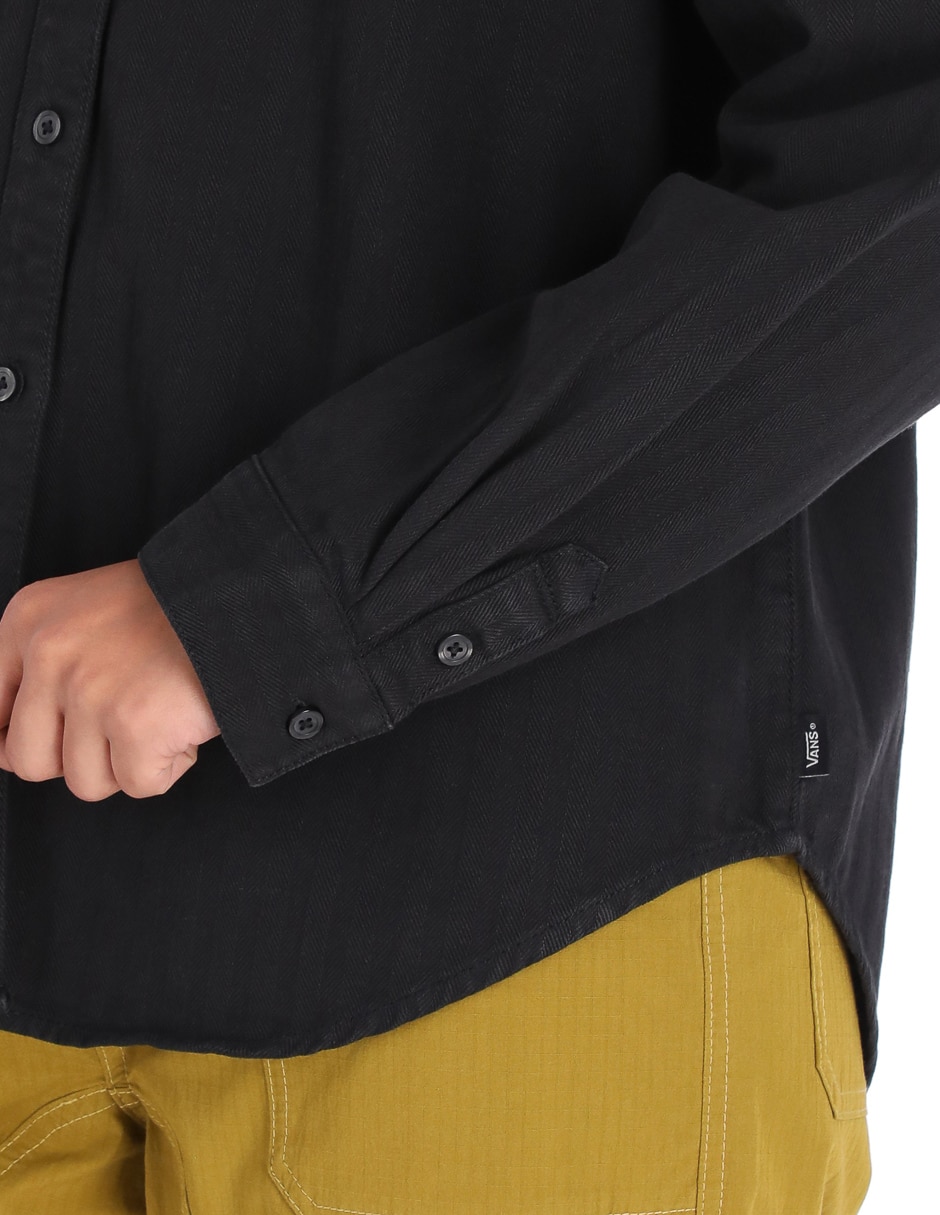 Camisa Vans manga larga para mujer