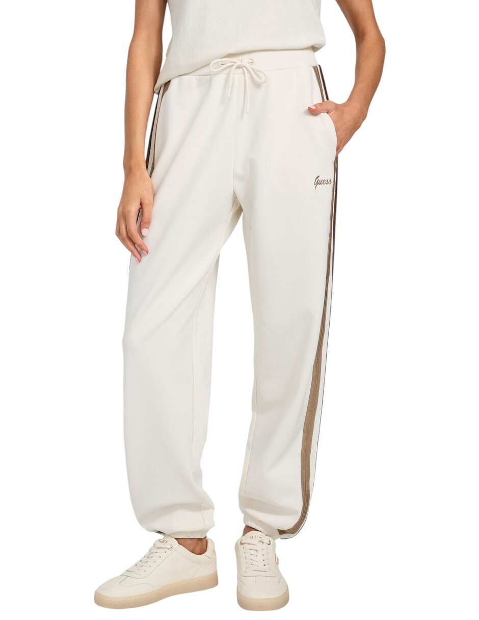 Pants regular Guess con jareta para mujer