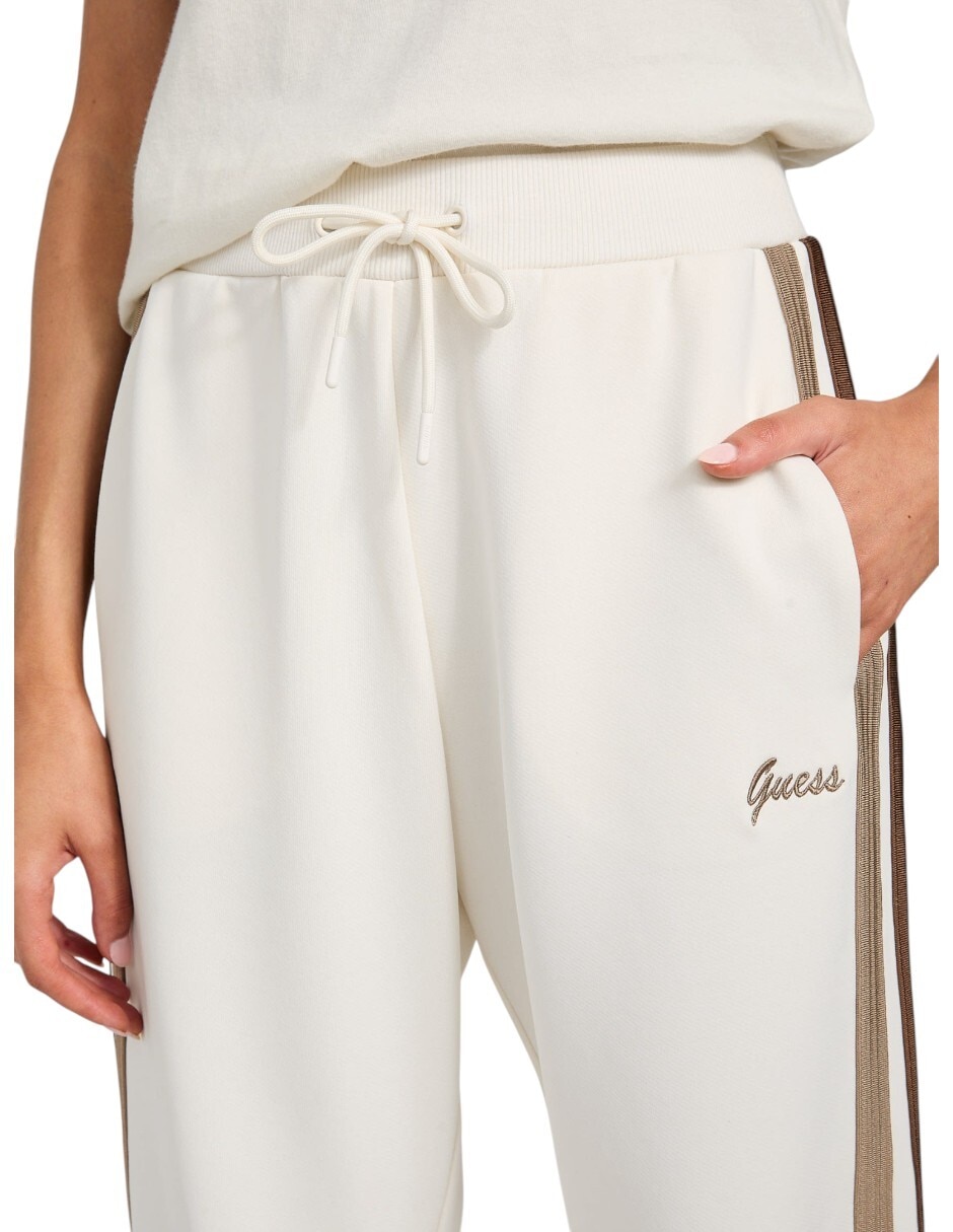 Pants regular Guess con jareta para mujer