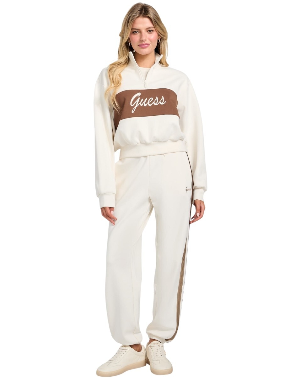 Pants regular Guess con jareta para mujer