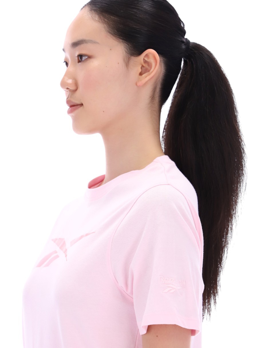 Playera manga corta cuello redondo para mujer 2